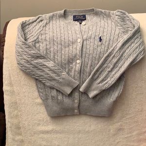 Toddler Polo Cardigan Sweater